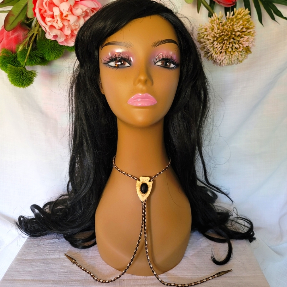 Vintage Bolo with Onyx Stone
